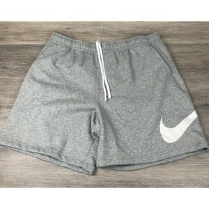 Nike Mens Shorts Gray 4XL Sportswear Club Fleece Swoosh Casual BV2721-063 NWT